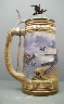 Peregrine Falcon stein - Left View