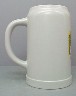 1L Wurzburger stein; large label - left view